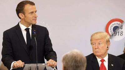  تمجید ماکرون از مخالفت دیوان عالی آمریکا با ترامپ
