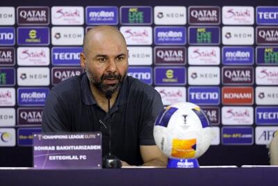  سهراب بختیاری‌زاده شایعه استقلال را رد کرد