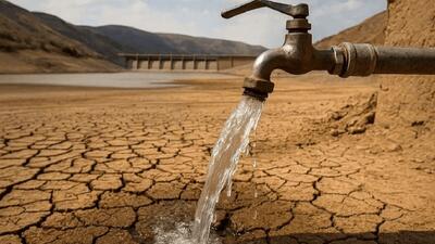  آب سد طالقان نرسیده به تهران ته کشید