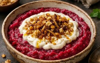  طرز تهیه کشک و لبو؛ پیش‌غذا سنتی ایرانی