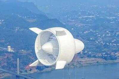  چین اولین توربین بادی پرنده کلاس مگاواتی دنیا را آزمایش کرد