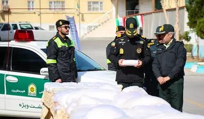  یک تن مخدر شیشه در راه این استان