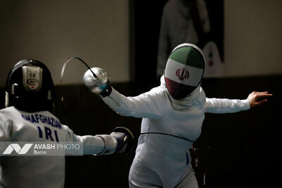  شکست شمشیربازان نوجوان ایران در قهرمانی آسیا