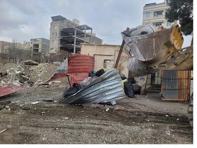  ۲ مرکز غیرمجاز تفکیک و دپوی پسماند در کرج تخریب شد