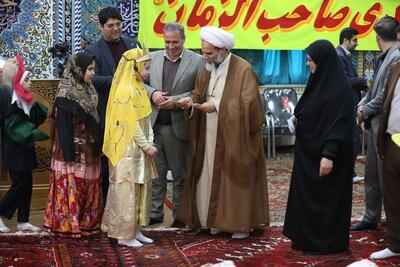  جشن تکلیف بیش از ۴٠٠ دانش‌آموز دختر شهرستان جلفا برگزار شد