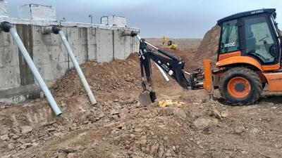  تداوم عملیات اجرایی مجتمع آبرسانی فارسجین با همت جهادگران بسیج سازندگی استان قزوین