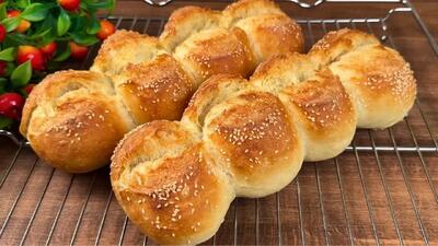  طرز تهیه نان فرانسوی بدون ورز دادن / ارزان، آسان، خوشمزه