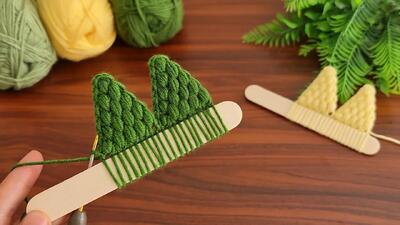  ایده عالی قلاب بافی سه بعدی / ساخت جاکلیدی قلاب بافی بسیار آسان برای مبتدیان