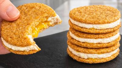  طرز تهیه شیرینی خامه ای برای چای عصرانه بدون نیاز به آرد و شکر