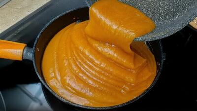  طرز تهیه حلوا مسقطی عربی/ مقوی و مخصوص ماه رمضان
