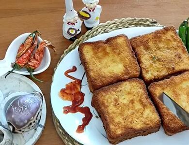  اسنک خوشمزه فقط با ۳ قلم مواد از خوردنش سیر نمیشی حتما درست کن