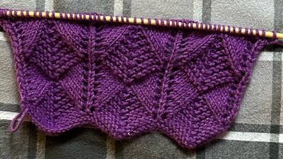  آموزش الگوی بافتنی جدید برای پتو و ژاکت بافتنی !