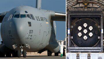  عملیاتی بی سابقه در آمریکا/ «بمب ساعتی» در آسمان جابجا شد