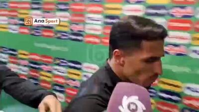  ببینید| امید عالیشاه مانع درگیری علیپور با خبرنگاران شد