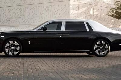  تصاویر؛ رولزرویس فانتوم با هنر لیزری اسلامی