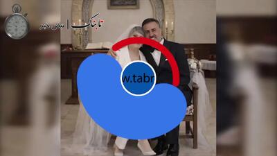  فوری / مهرانه مهین ترابی عروس شد! + ویدئو لورفته از مراسم