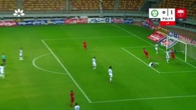  گل اول فولاد به ذوب آهن + ویدئو