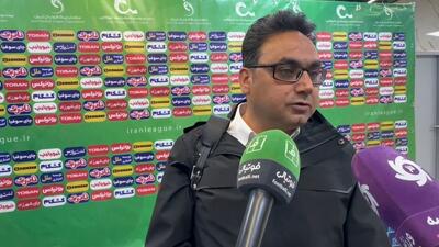  افسری مدیر گل گهر: به این نتیجه رسیدم نباید با داوران کنار زمین همکاری کرد