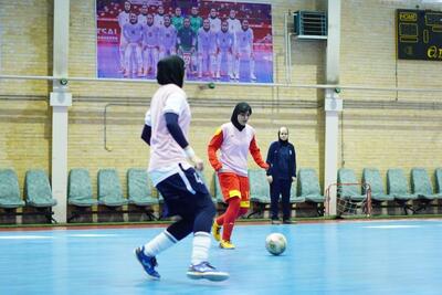  گزارش تصویری/ تمرین تیم ملی فوتسال بانوان