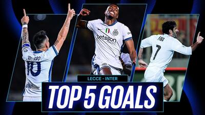  5 گل برتر اینتر مقابل لچه