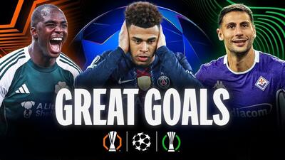  گل های تماشایی در مراحل حذفی مسابقات اروپا