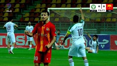  گل اول فولاد به ذوب آهن (محمدرضا سلیمانی)