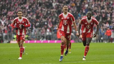  گل اول بایرن مونیخ به اینتراخت فرانکفورت (پاولوویچ)