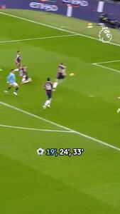  ویدئو: منچسترسیتی با هت‌تریک ستاره‌اش لرزید