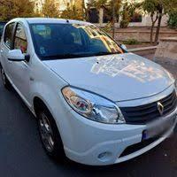  مزایده دولتی خودروی  ساندرو  مدل : 94  سفید