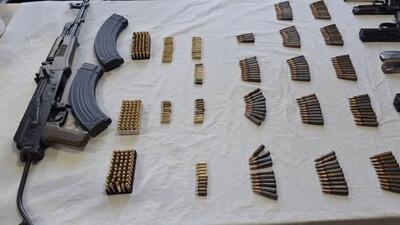  کشف و ضبط سلاح‌های غیرمجاز جنگی در مرز‌های کشور