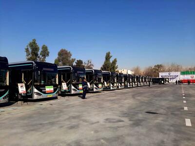  اتوبوس‌های ۲ کابین ۱۸ متری وارد ناوگان حمل و نقل تهران شدند