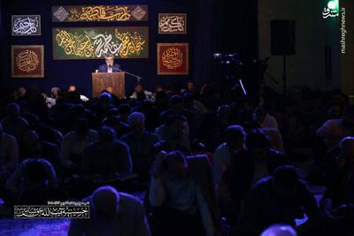  عکس/ سومین شب از ماه مبارک رمضان در حسینیه آیت‌الله حق‌شناس