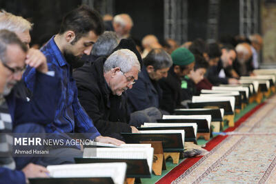  فیلم/ ترتیل خوانی در مسجد گوهرشاد حرم مطهر امام رضا(ع)