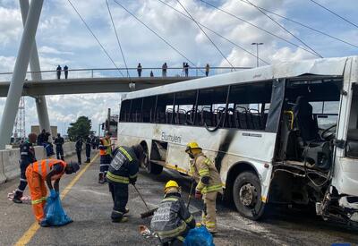  ۵ کشته و ۳۲ زخمی در تصادف اتوبوس در لیمپوپو آفریقای جنوبی