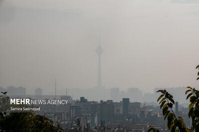  هوای تهران در مرز آلودگی است