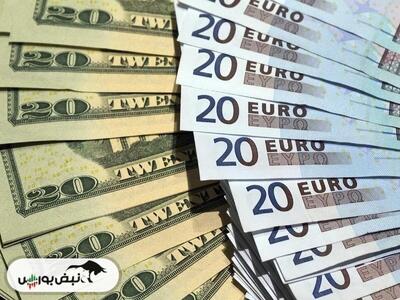  قیمت دلار و قیمت یورو شنبه ۲ اسفند ۱۴۰۴
