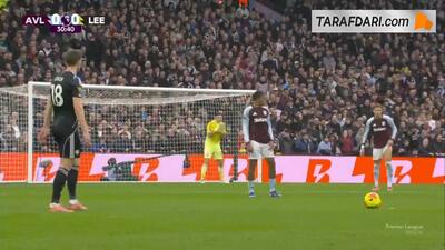  سوپرگل تماشایی آنتون استچ به استون ویلا از روی ضربه آزاد (استون ویلا 0-1 لیدز یونایتد) - پارس فوتبال