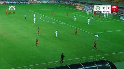  ویدیو: گل اول فولاد به ذوب آهن توسط محمدرضا سلیمانی - پارس فوتبال