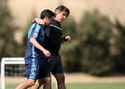  چرا خسرو حیدری از تمرین استقلال قهر کرد؟ - پارس فوتبال