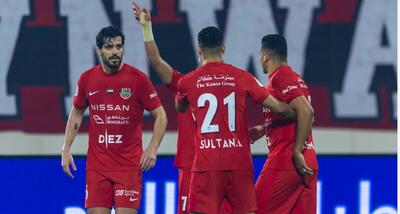  شباب الاهلی با عزت‌اللهی و آزمون، الظفره را درهم کوبید - پارس فوتبال