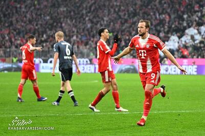  بایرن مونیخ ۳ - فرانکفورت ۲/ پادشاهی بوندس‌لیگا برازنده هری کین - پارس فوتبال