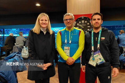  دیدار ساوه شمشکی با رئیس کمیته بین‌المللی المپیک - پارس فوتبال