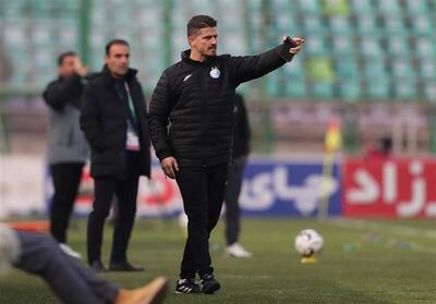  سرمربی موقت استقلال در دیدار مقابل مس رفسنجان - پارس فوتبال