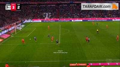  گل آرناد کالیموئندو به بایرن مونیخ (بایرن مونیخ 3-2 آینتراخت فرانکفورت) - پارس فوتبال