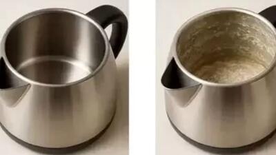  ترفندهای خانگی برای از بین بردن گچ سماور و کتری برقی / فیلم