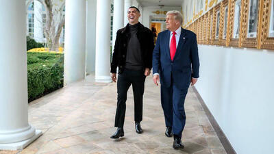  درخواست عجیب ترامپ از رونالدو!