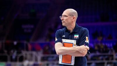  زلزله پیاتزا در کادر فنی تیم ملی والیبال