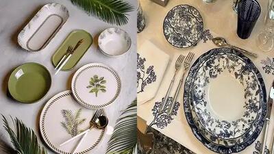  ظروف غذاخوری زیبا و جذاب + مدل های برتر مهمانی / عکس