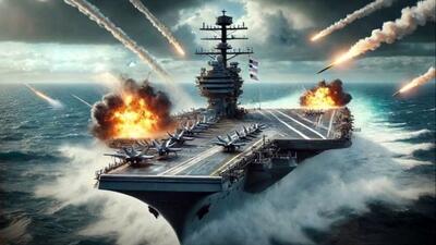  توانمندی ایران در غرق کردن ناوهای هواپیمابر از نگاه سرتیپ معروف عرب