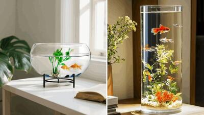  زیباترین مدل های تنگ ماهی هفت سین 1405 / از کلاسیک تا فانتزی برای دکور جذاب